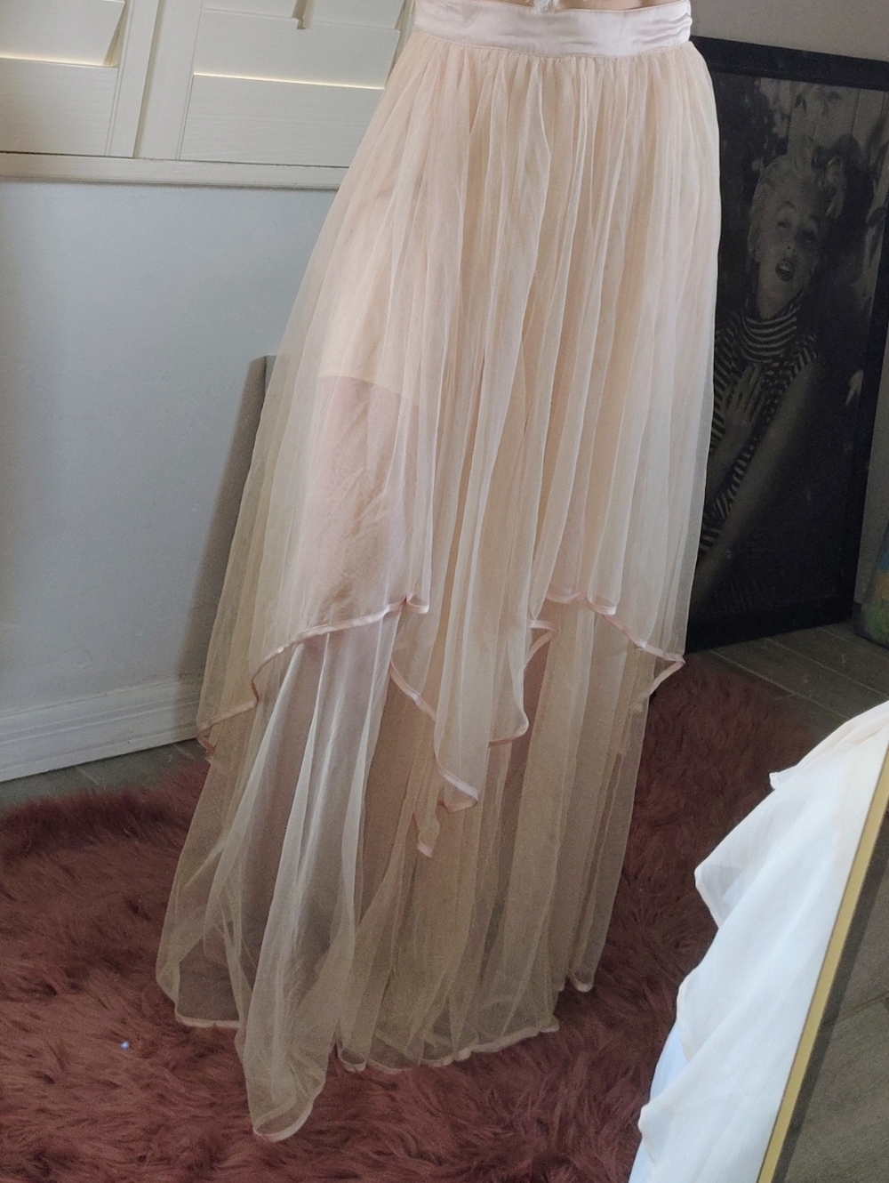 FREE PEOPLE Maxi Tule Skirt - Picture 9 of 17